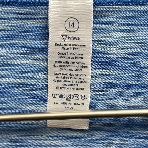 IVIVVA by Lululemon Fours‎ a Charm Wrap Top 14 - Picture 2 of 4